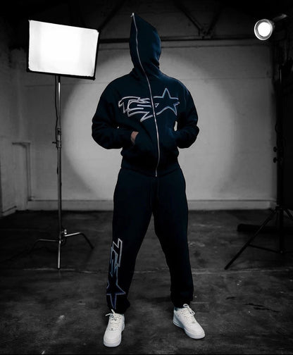 Trapstar TS Star Tracksuit - Black