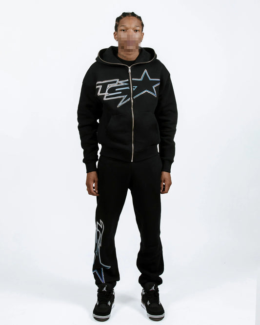 Trapstar TS Star Tracksuit - Black