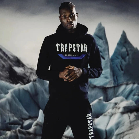 Trapstar IRONGATE TRACKSUIT - BLACK/ BLUE