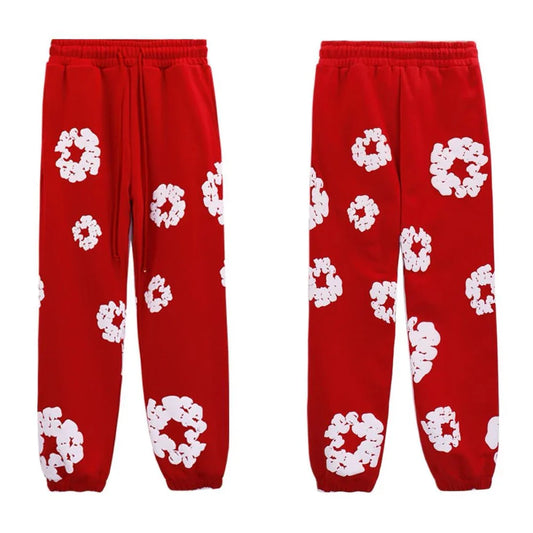 Denim Tears Sweatpants Red