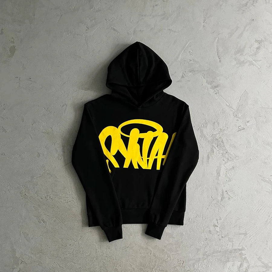 SYNAWORLD TEAM SYNA TRACKSUIT - MARL YELLOW/BLACK