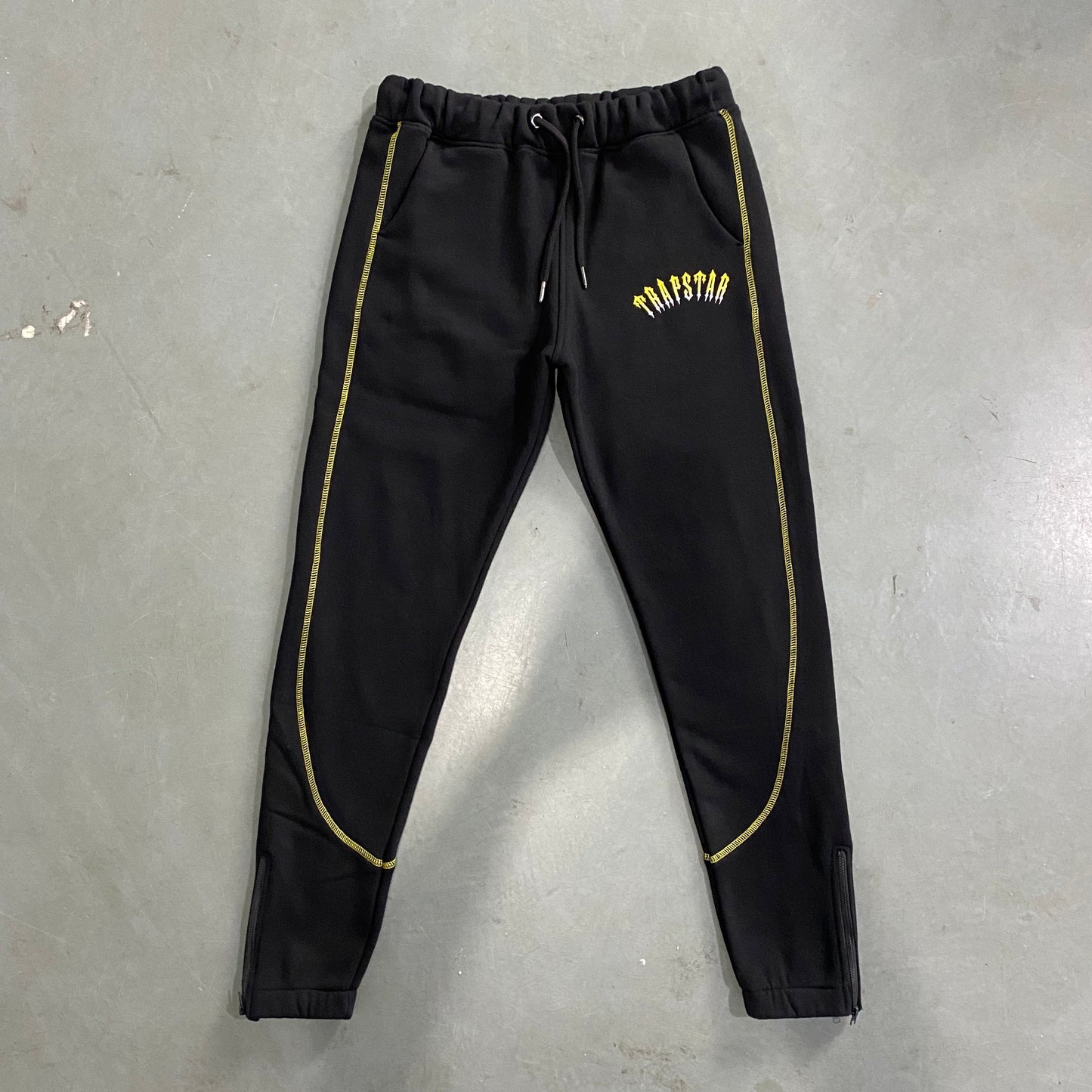 Trapstar x Central Cee Tracksuit Black Yellow