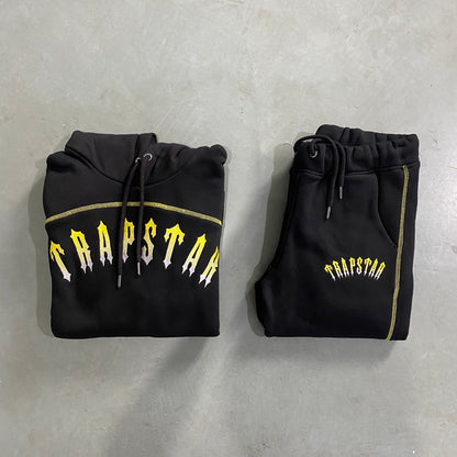 Trapstar x Central Cee Tracksuit Black Yellow