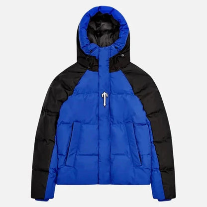 Trapstar Irongate Arch Puffer Jacket (FW23) Blue/Black