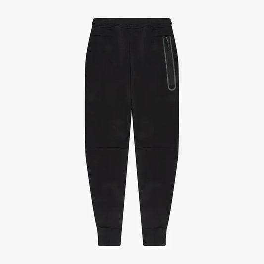 بنطال رياضي Tech Fleece باللونين الأسود والرمادي